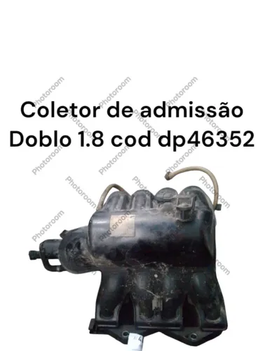 Coletor de admissão fiat doblo 1.8