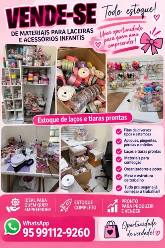 Materiais Artesanato/ Laços