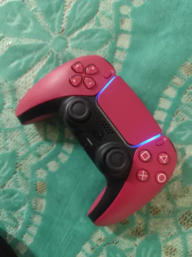 Controle ps5 vermelho