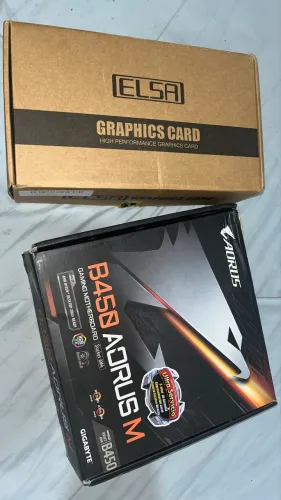 Placa de vídeo e placa mãe
