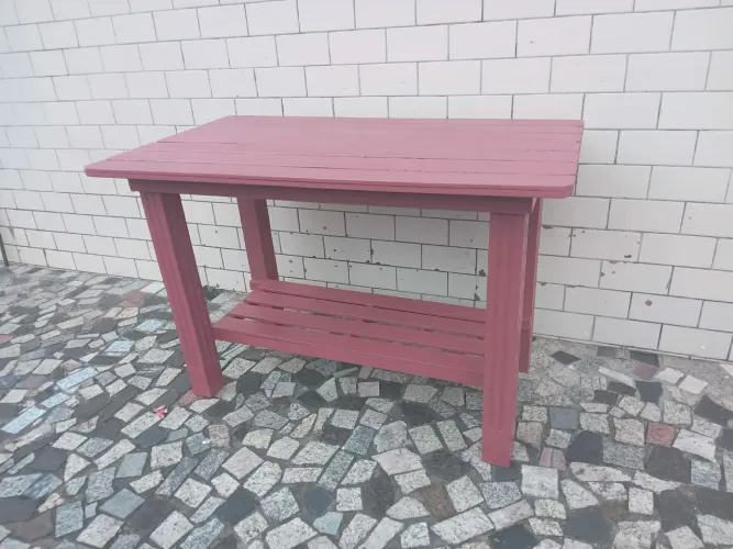 Mesa rústica