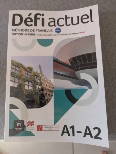 Livros Défi Actuel A1-A2 Aliança Francesa