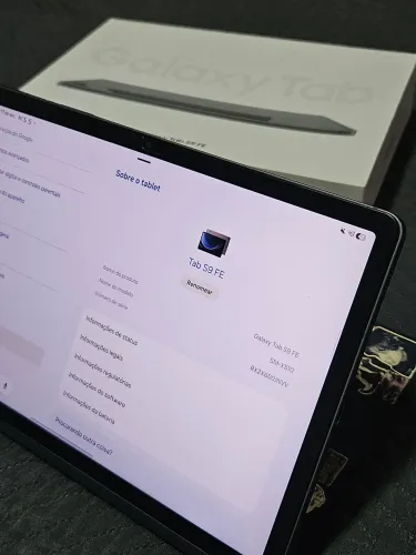 Tablet Samsung S9 fe/ 128gb/ 6gb/ android 16 One UI 8.5