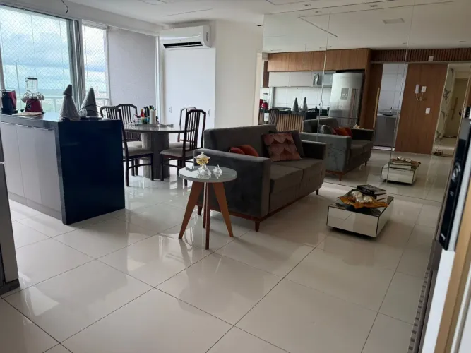 Apartamento de 3 quartos mobiliado para locação 