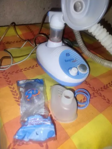 Inalador Ultrassônico Respira Max Bivolt Automático Impecável Praticamente Novo 