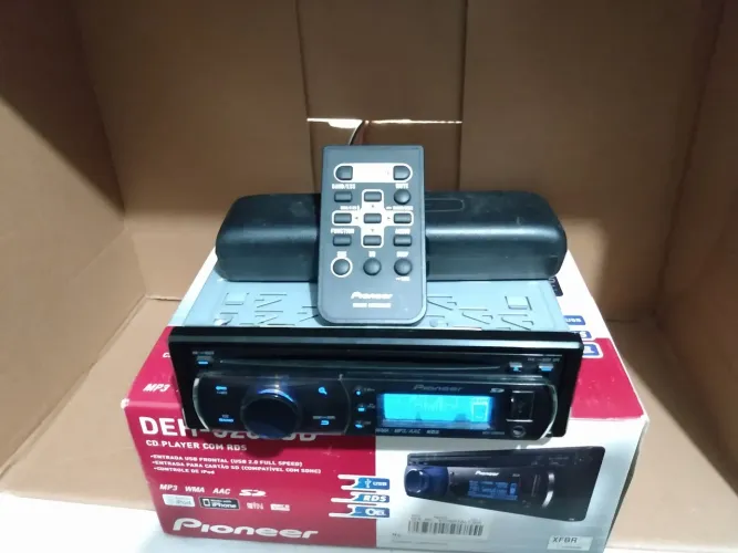 CD player Pioneer DEH - 5280 SD BT golfinho carrinho - novinho o melhor da Pioneer 