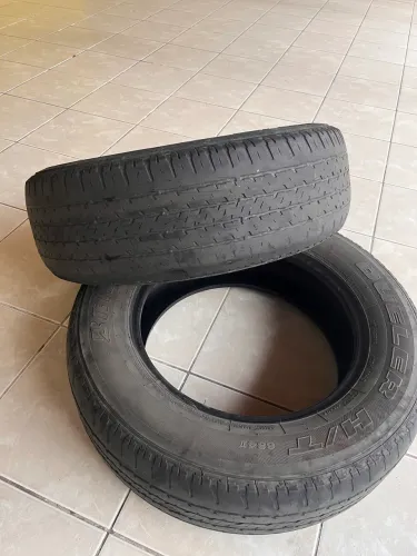 Dois Pneus Bridgestone 215/65 R16 102H M+S