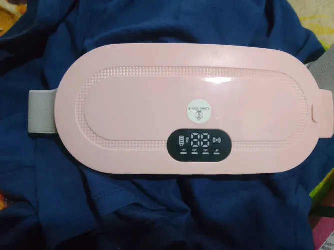 Massageador Eletrico Cinta Para Alíviar Dor Cólica Menstrual
