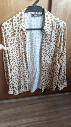 vendo camisa zara feminina usada uma x
