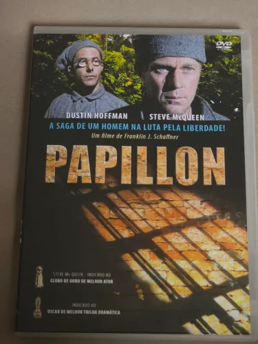 DVD - Papillon - Steve McQueen - Dustin Hoffman - Dublado