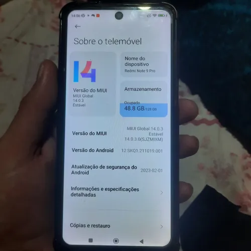 Vende-se xiaomi redmi note 9 pro 128gb