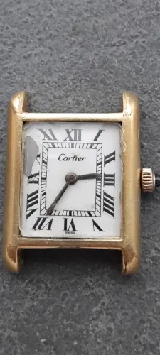 Relógio cartier tank femino 
