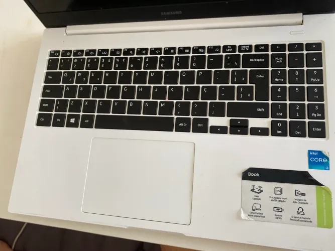 Notebook Samsung Book NP550XDA-KT2BR | Intel Core i3 11ª Geração