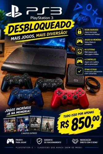 PS3 Desbloqueado 