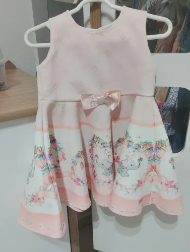 Vestido bebê Paraíso M