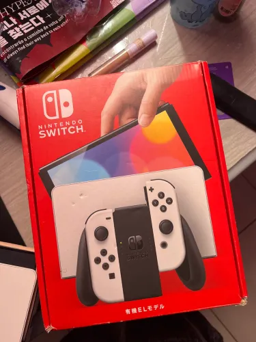 Nintendo switch oled com 2 meses de uso seminovo