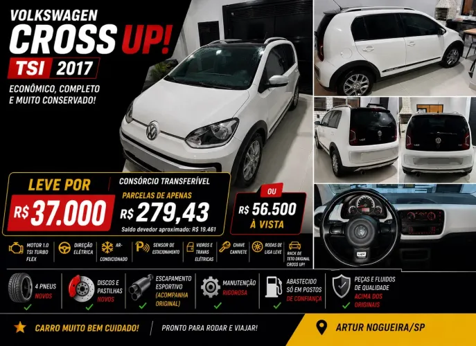 Volkswagen Up! Cross 1.0 TSI Total Flex 12V 5P 2017