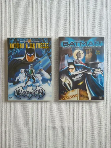 DVD: BATMAN & MR. FREEZE + BATMAN O MISTÉRIO DA MULHER MORCEGO