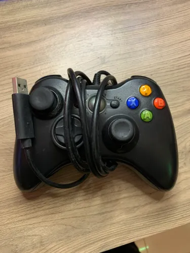 Controle Xbox 360 cabo USB