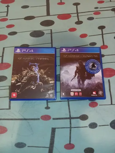 Sombras de Mordor e Sombras da Guerra Midia PS4