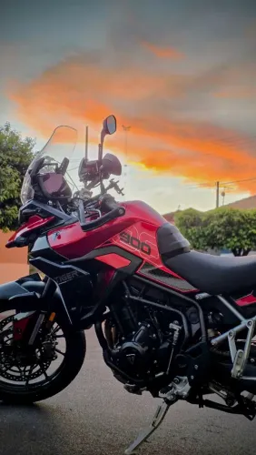 Triumph Tiger 900 GT Pro único dono impecável em garantia de fábrica 