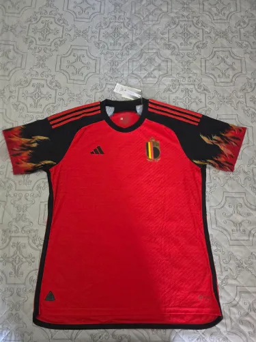 Camisa Adidas Bélgica Home Authentic 2022-2023 GG nova original