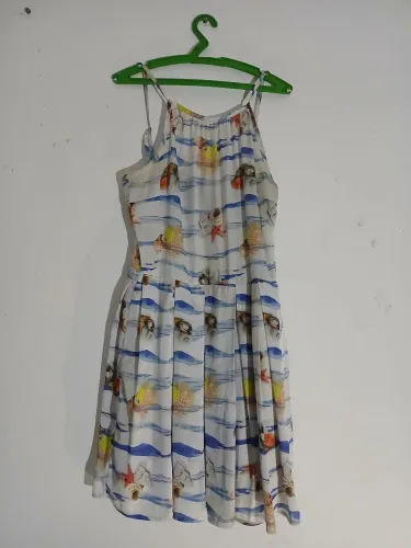 Vestido Longo Feminino Estampado