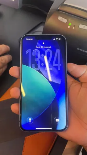 iPhone 13 128GB Azul - Aceito troca no 14 e pago diferença