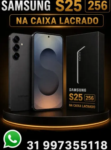 S25 256 lacrado na caixa