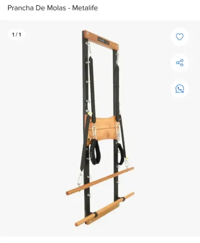 02Prancha de molas para pilates 2.600 cada ou 5.000 as duas