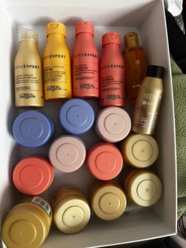 Miniaturas Kérastase e L?Oréal Professionnel