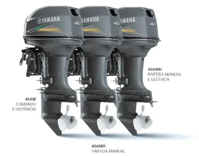 Motores Yamaha 40HP - Motor de Popa 