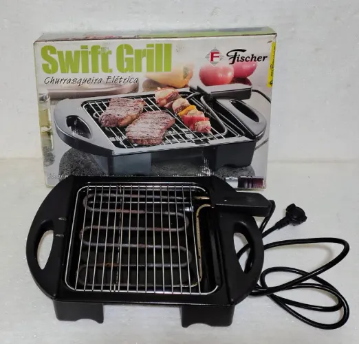 Churrasqueira Elétrica Portátil Fischer Swift Grill