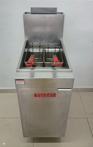 Fritadeira a Gas Hobart Vulcan LG300 23 Litros Seminova GLP