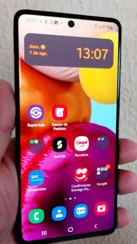 Vendo um celular Samsung A71 128gb 6gb ram 