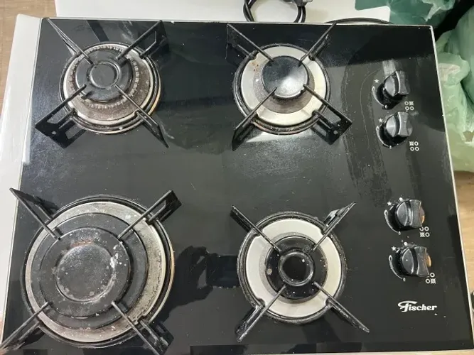 Cooktop Gás Fischer 4 bocas Turbo