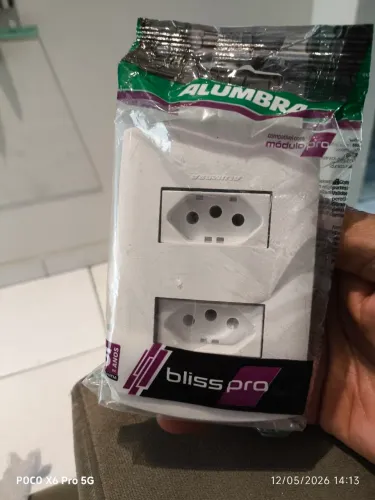 tomadas duplas 20 Amp   alumbra  