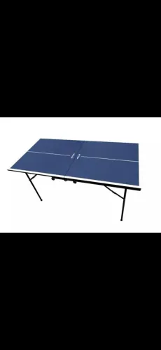 Mini mesa de tênis para ping pong Klopf azul