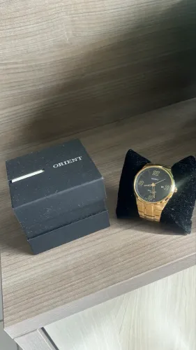 Relógio Orient Masculino - MGSS1136 P2KX Preto Dourado