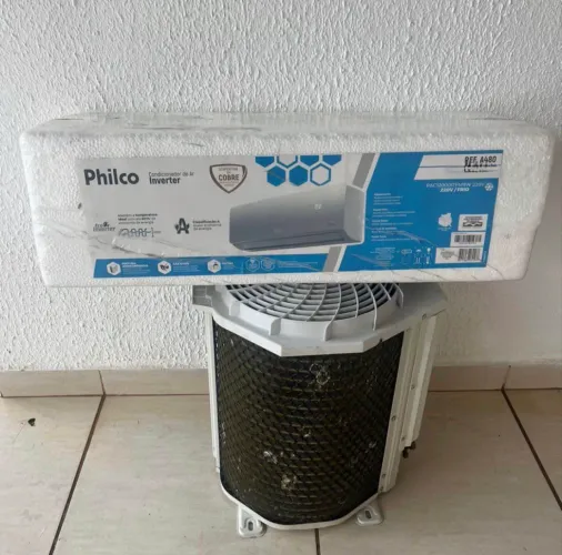 Ar Philco inverte novo na caixa