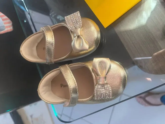 Sapatinho pampile tamanho 17
