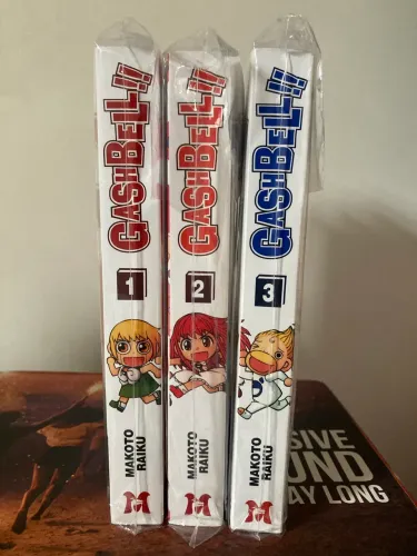 GASH BELL 1 AO 3 (CAPA VARIANTE E BRINDES INCLUSOS)