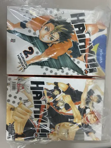 Mangá Haikyu vol 1 e 2
