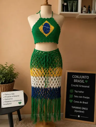 Top e saída de praia do Brasil
