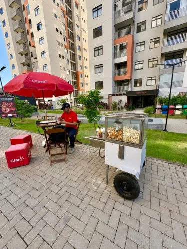 Aluguel de carrinho de pipoca para festas e eventos