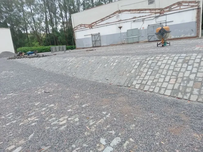 Paralelepipedos mao de obra piso intertravado 