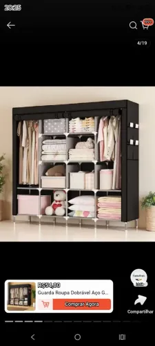 Guarda roupa portátil