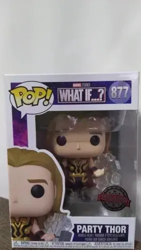Funko Pop Party Thor - What If...? - Edição Especial