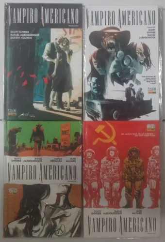 Vampiro Americano Panini Vol 5,6,7 e 8