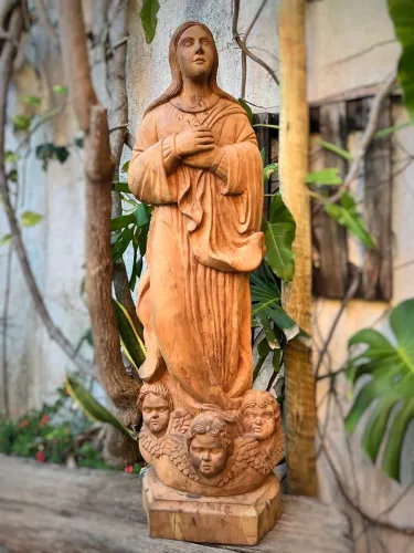 Escultura De Nossa Senhora da Conceição